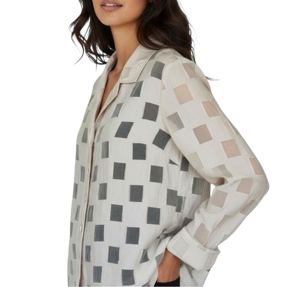 Olivia by habitat clothes Out of the Box Shirt Jacket Sheer/Semi-Sheer Oversized